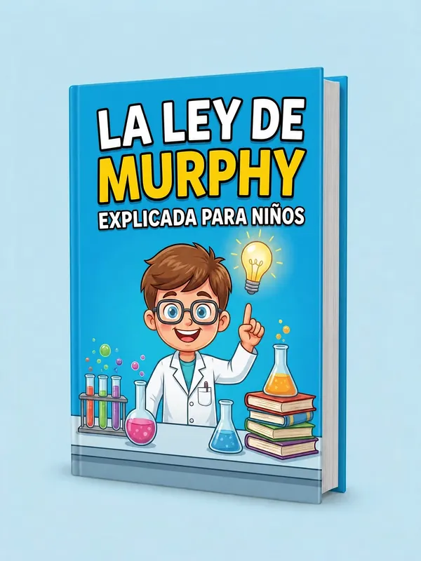 Tapa de La Ley de Murphy para Niños